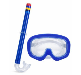 KIT MERGULHO 2PÇ MASCARA GDE+SNORKEL BLISTER MR427